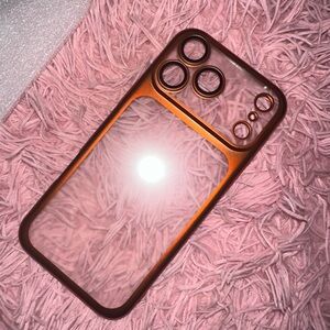 Sleek Orange Phone Case